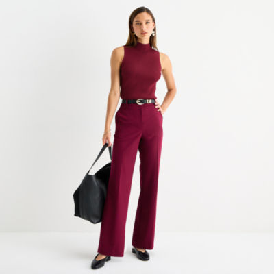 Worthington Womens High-Rise Modern Trouser