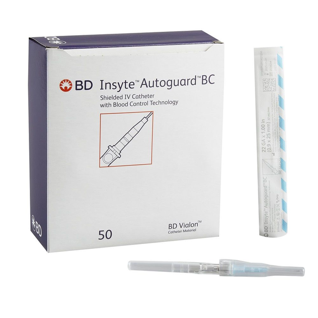 BD Insyte Autoguard Shielded IV Catheter