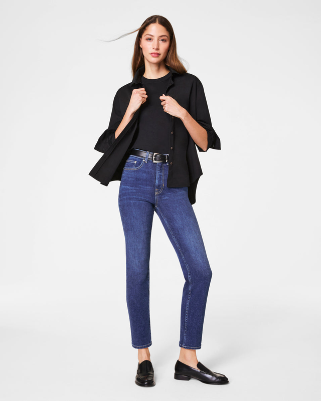 SPANXsculpt™ ReDefine Slim Straight Jeans, Medium Indigo