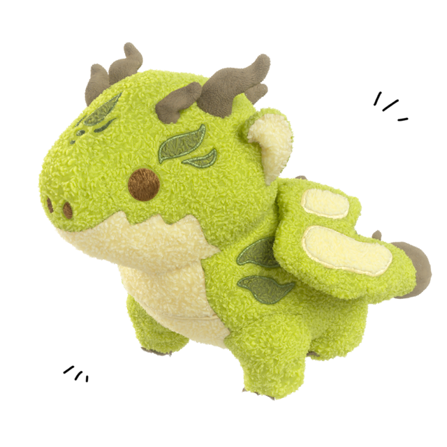 Guacamole the Green Dragon LIMITED EDITION PRE-ORDER