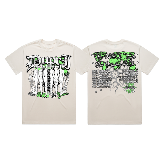 Cream World Is Yours Tee