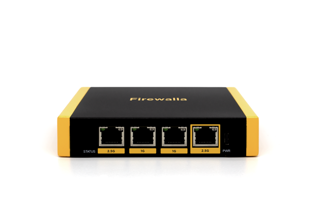 Firewalla Gold SE: Multi-Gigabit Cyber Security Firewall & Router Protecting Your Family and Business (Ships Worldwide)