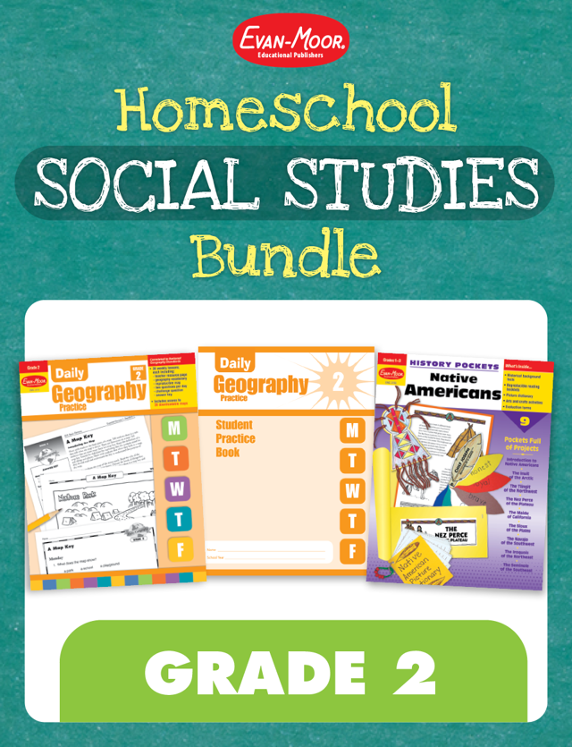 Homeschool Social Studies Bundle, Grade 2