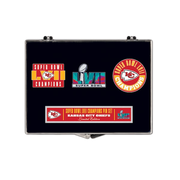WinCraft Kansas City Chiefs Super Bowl LVII Champions Three-Piece Pin Set