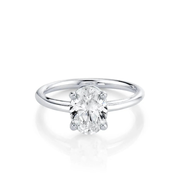 The Helene Oval Solitaire Engagement Ring