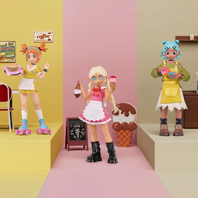 Peach Riot Rush Hour Blind Box Series Figures