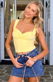 Emilea Yellow Top