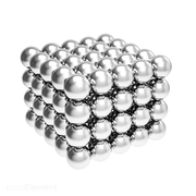 3/16 Inch Neodymium Rare Earth Sphere Magnets N42 (100 Pack)