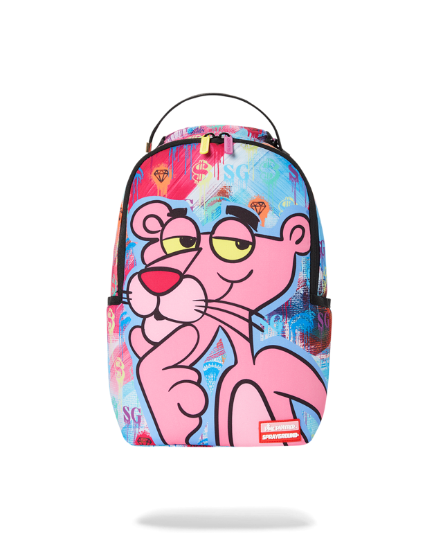 SMALL BACKPACK: PINK PANTHER ART CLASS