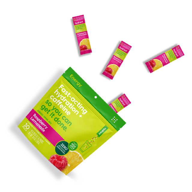Hydrant ENERGY | Rapid Hydration Mix with Caffeine & L-Theanine