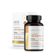25mg CBD Softgels with Curcumin