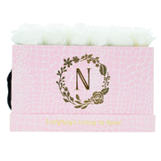 The Pink Monogrammed Pop of the Line - Marshmallow Fluff