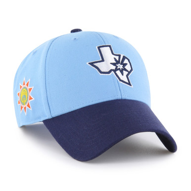 San Antonio Spurs Men's '47 Brand 2024-2025 City Edition State MVP Adjustable Cap - Blue