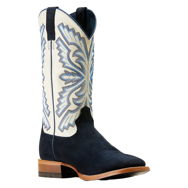 Ariat Men's Sting Indigo Roughout Square Toe Western Boot 10051034