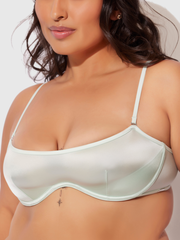 Neev Oil Slick Unlined Bandeau Bra