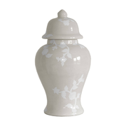 Chinoiserie Dreams Ginger Jars in Beige: Medium