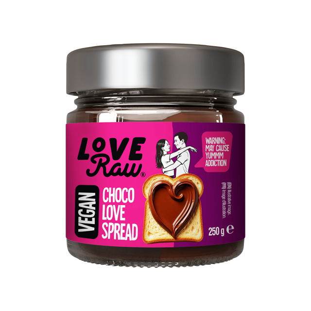 Hazelnut Cacao Spread Choco Love 250 g LoveRaw