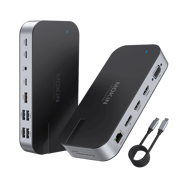MOKiN 16 IN 1 Laptop Docking Station Triple Monitor