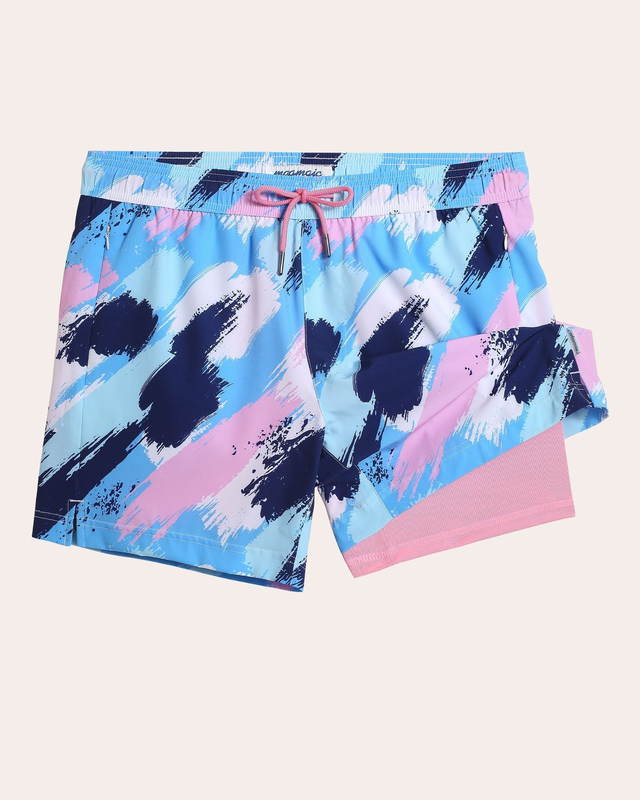 PaintyColor Sea Water Swim Trunks