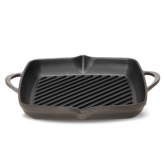 Grill-Any-Season Enamel Grill Pan