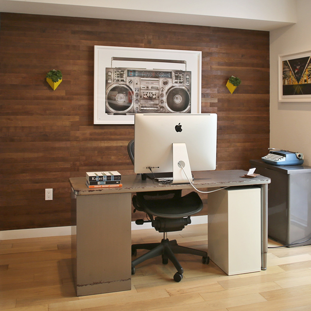 Reclaimed Barrel Oak Peel & Stick Wood Planks