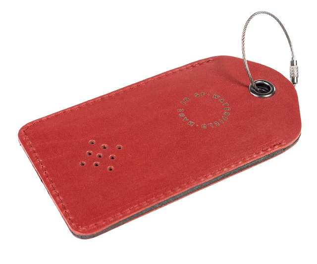 AirTag Leather Luggage Tag