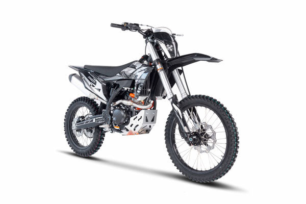 Vitacci K8300cc Dirt Bike, Fuel Injected, LED Head Light, Adjustable Suspension, 21 inch front tire, 36.22 inch seat height, Water Cooled, 6 Speed manual, Inverted Front Forks.