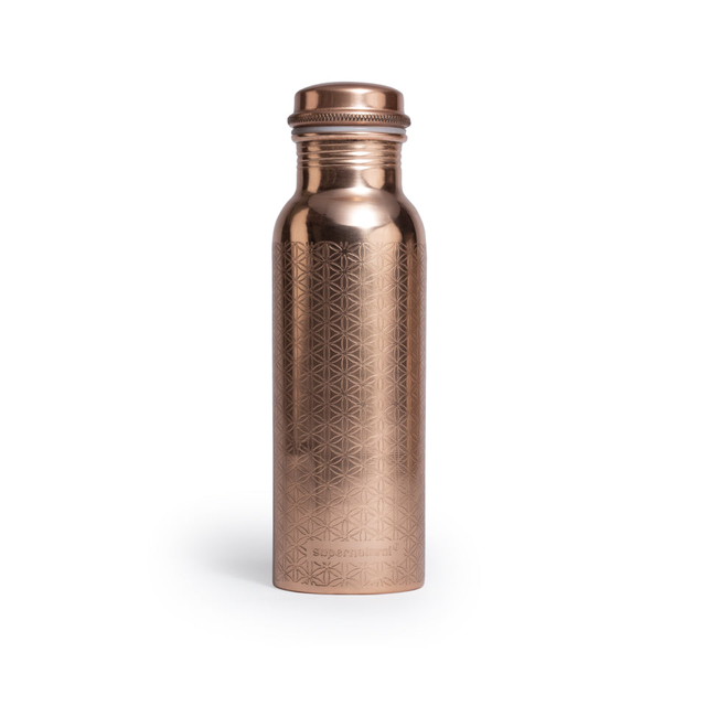 Handcrafted Copper Water Bottle