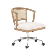 Loren Desk Chair, Light Honey Oak