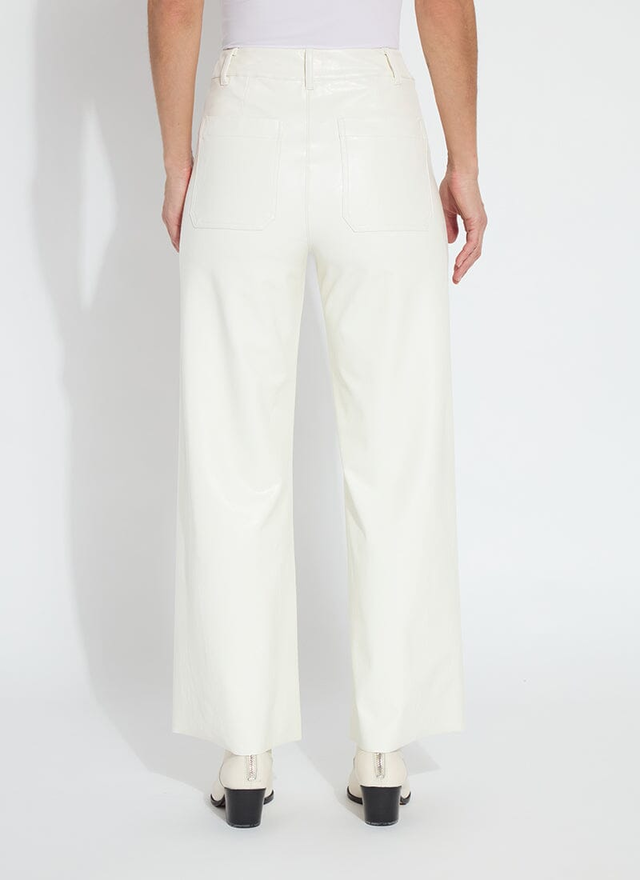 Vegan Leather Wide Leg (28" Inseam)