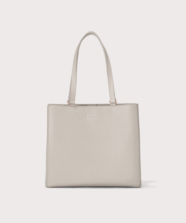 Allyn Tote in Bone, Medium