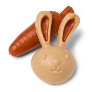 Pets at Home Easter Rawhide Alternative Bunny & Carrot Dog Chew Treats Chicken