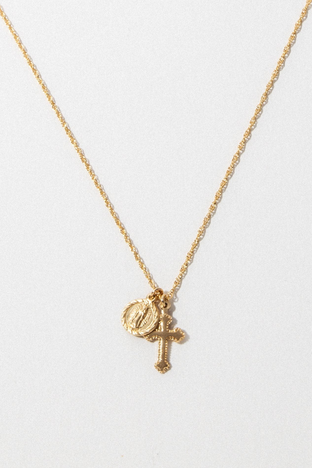 The Hail Mary Dainty Necklace