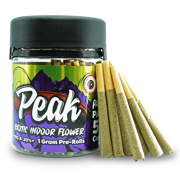 Peak Exotic THCA Prerolls 1 Gram Party Pack (50 Count)