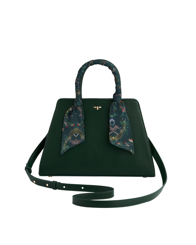 Catherine Rowe Into The Woods Tote - Green