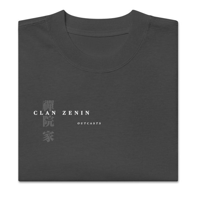 Clan Zenin (OUTCASTS) - Oversized Heavy Tee