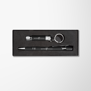Engraved Alpha Pen & Flashlight Gift Set with Window Box