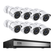 C261 1080P 16CH Analog Security System with Audio + Up to 16 Cameras + 2TB/4TB Hard Drive