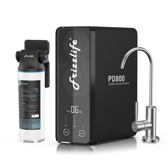 Frizzlife 800 GPD Tankless Reverse Osmosis Water System, PD800-TAM4
