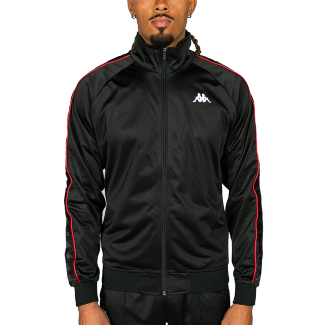 222 Banda Anniston Slim Jacket - Black Red Racing White