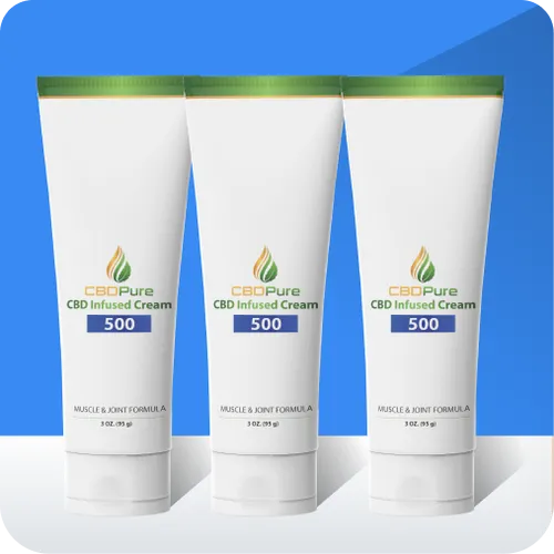 CBDPure Muscle & Joint Cream (3 Tubes)
