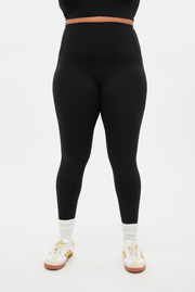 Black Compressive Drawstring Legging — Girlfriend Collective
