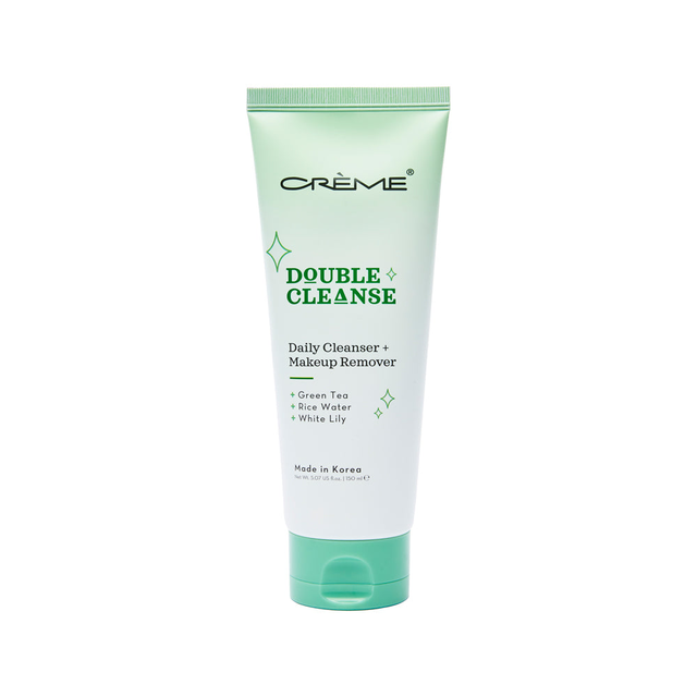 The Crème Shop Double Cleanse 2-in-1 Daily Foam Cleanser + Makeup Remover