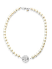 Engravable Pearl Necklace