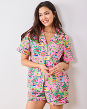 Kitchen Garden - Short PJ Set - Rose