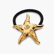 Starfish Pony Cuff - Gold Plated