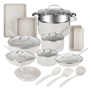 Granitestone Ceraluxe 20 Piece Express Cookware & Bakeware Set with Utensils