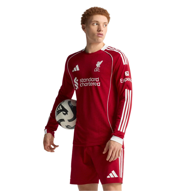 Liverpool 25/26 Home Authentic L/S Football Shirt