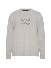 "hugs and resistance"  Maxine Sweater