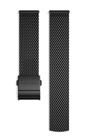 Stainless Steel Milanese Black Mesh Bracelet